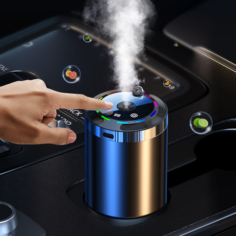 Oplaadbare Etherische Olie Diffuser — Ontspanning en Rustgevende LED Verlichting 