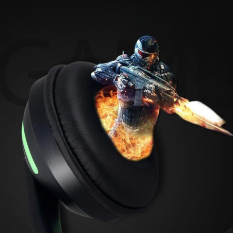 Căști luminoase Bluetooth Cat Ears - ascultare confortabilă și stil original