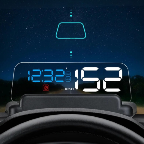 C500 OBD2 Head-Up Display - klar skærm og enkel installation