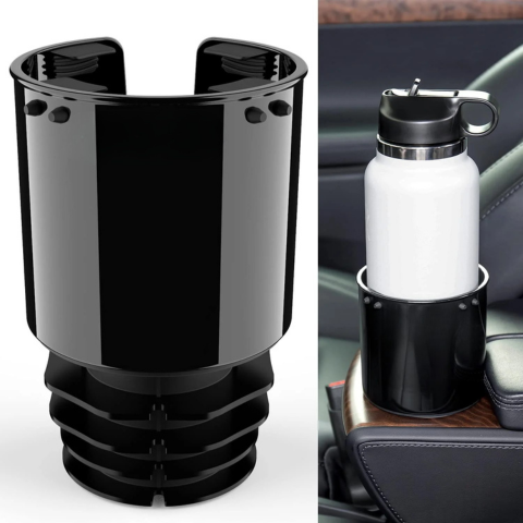 حامل أكواب السيارة متعدد الوظائف - التنظيم والراحة أثناء القيادة
