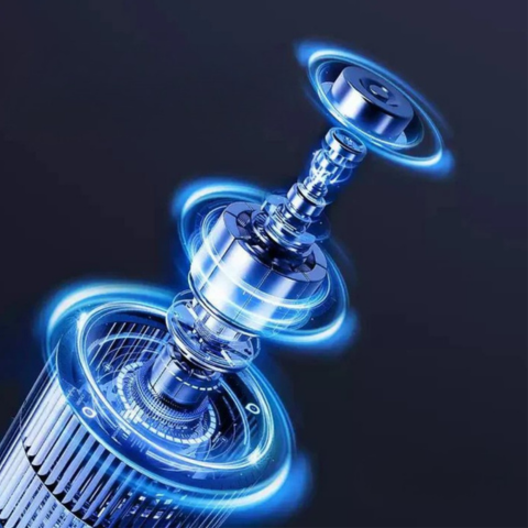 Bärbar luftkompressor - digital display och justerbart tryck