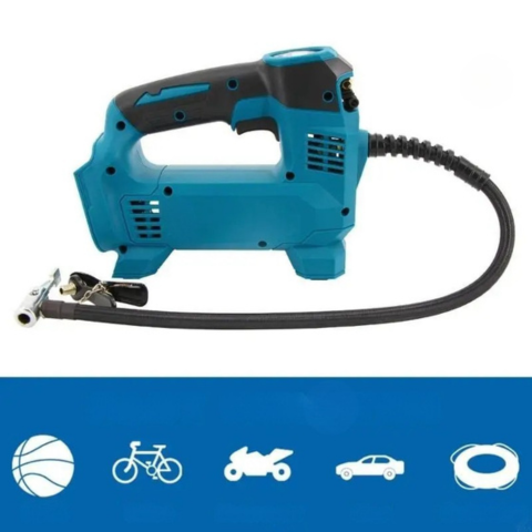 Bærbar Elektrisk Dækpumpe — Kraftfuld Og Nem At Bruge 