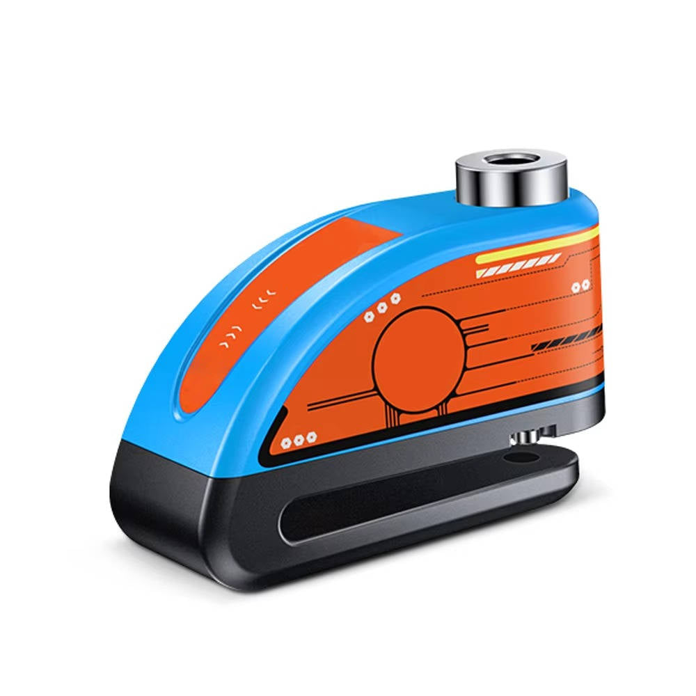 Moottoripyörän levyn varkaudenesto hälytyksellä - Parannettu turvallisuus ja voimakas äänimerkki