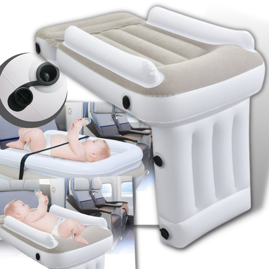 Lasten puhallettava sänky - Matkustusmukavuus ja nopea asennus