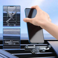 Support Téléphone Voiture Grille d’Aération – Rotation 360° & Verrouillage Automatique