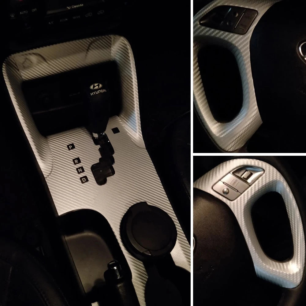 Carbonfaser-Aufkleber für Hyundai ix35 (2010-2017) — Sportstil und Schutz 