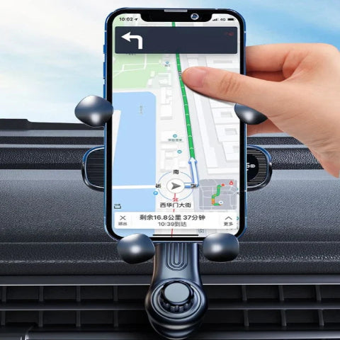 Soporte de teléfono rotativo para coche 