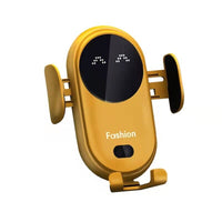 Trådløs billader med telefonholder – Automatisk og rask festing 