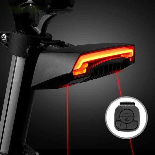 Foc Spate Bicicletă — Iluminare LED Puternică și Compactă 