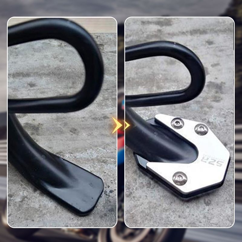 Supporto per parcheggio per moto e monopattini — Stabile e pratico 