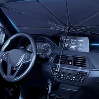 Solskjerm Paraply – Kompakt og Høy Beskyttelse 